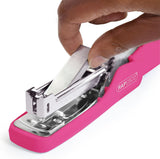 Rapesco X5-25ps Less Effort Stapler - Hot Pink