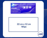 AF Safepads Large Lint Free IPA 99.7% Isopropyl Alcohol Cleaning Wipe Pads (22 x 12cm Each)