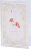 UK Greetings Christmas Card for The One I Love - Intricate Design