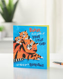 Roarsome Design for Daddy from Your Little Cubs Father's Day Card