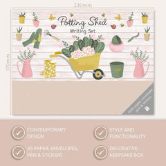 Potting Shed Writing Set