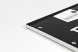 Silvine 160 Page A4 Refill Pad, Head Bound and Punched 4 Holes. Plain White Pages. Ref A4RPP