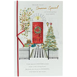 Front Door Scene Someone Special Christmas Card