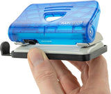 Rapesco Mini Stapler, Staples and Punch Set – Blue