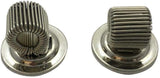 50 x Self Adhesive Metal Pen Holder Silver