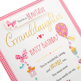 Beautiful Lovable Granddaughter Birthday Card