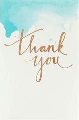 Calligraphy Thank You Card