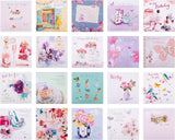 Floral Designs Multipack of 20 in 20 Birthday Cards