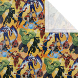 Marvel Avengers Design 2M Wrapping Paper Roll