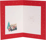Boofle Christmas Card for Sister, Brother-In-Law & Family - Cute Design