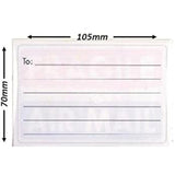 Self-Adhesive Parcel Labels – Pack of 12 Shipping & Mailing Stickers