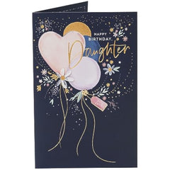 Stunning Balloons Design Daughter Birthday Card