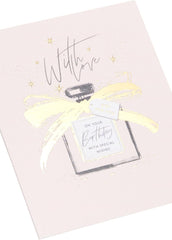 Parisian Luxe Birthday Card – Elegant & Sophisticated Greeting for a Special Celebration