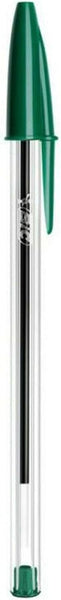 Bic 875976 Cristal Medium Ballpoint Pens 1,0mm Green Pak of 5