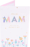 UK Greetings Mother's Day Card for Mam - Floral Design