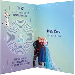 Disney Frozen Sister Birthday Card