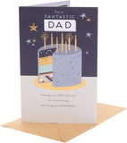 Dad Birthday – Gold Cake Foil