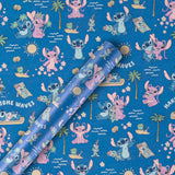 Disney Lilo & Stitch Design 2M Wrapping Paper Roll