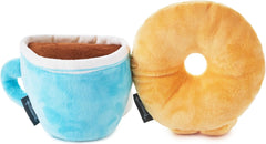 Better Together Coffee and Donut Pair Set Soft Toy