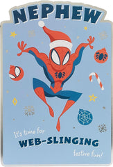 Disney Marvel Spiderman Nephew Christmas Card
