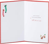 UK Greetings Christmas Card for Daughter & Son-in-Law - Sweet Cosy Design