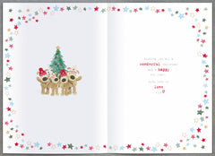 Boofle Family In Car-To All Of You Christmas Card