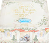 Tatty Teddy Luxury Bone China Gift Mug for Teacher Thank You Presented in Satin Lined Gift Box Signature Collection