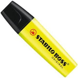 Stabilo Boss Original Yellow Highlighter (Pack of 2)