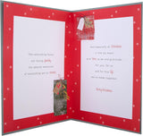 Hallmark Boxed Christmas Card for Husband - Traditional Wrapped Gifts Design