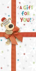 Boofle Wrapped In Ribbon Christmas Moneyholder Gift Card