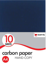 A4 Hand Black Carbon 10 Papers (Pack of 12)
