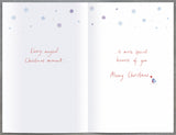 Mistletoe Kisses Wife Christmas Card