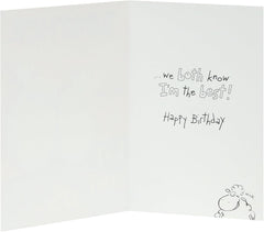 UK Greetings | Birthday Card for Brother | Happy Birthday Gifts | Him, Boys, Men | Funny Sheep Design | With Envelope | 143 x 216 mm