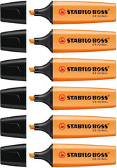 Stabilo Boss Original Highlighter Orange (Pack of 6)