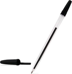 Ballpoint Pens – Black Ink (Pack of 500) – Medium Tip, Smooth Writing, Office & School Use