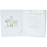 Grandson On Your Christening Day Card