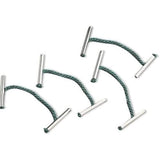 Q-Connect Treasury Tags 152mm Green Metal Ends Pack of 100