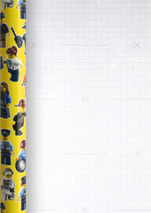 Lego Design Multi-Occasion 2m Roll of Wrapping Paper