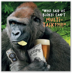 Virtual Safari Funny Birthday Card
