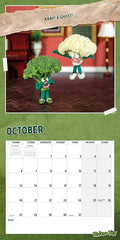 Violent Veg Square Calendar 2025