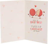 UK Greetings Valentine's Day Card For Him/Her/Boyfriend/Girlfriend/Husband/Wife/Partner - Cheese Design