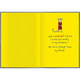 UKG Open Birthday Card - A Little Birdie Told Me... - Humour Funny - For Him/Her