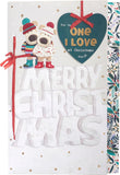 Boofle Christmas Card for The One I Love - Cute Design