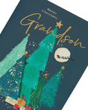 Christmas Tree Design Special Grandson Christmas Card