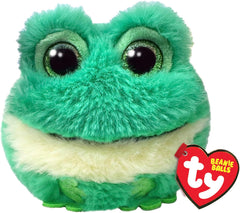 TY Gilly Frog Beanie Ball 7cm - Squishy Beanie Baby Soft Plush Toys