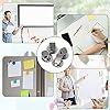 4 x Self Adhesive Metal Pen Holder Silver