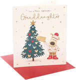 Boofle Very Special Granddaughter Just For You Cute Christmas Greeting Card