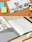 A4 Black 60-Pocket Presentation Display Book – 50% Recycled, Eco-Friendly & Durable