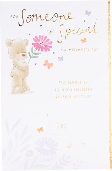 UK Greetings Mother's Day Card for Someone Special - Cute Teddy Design