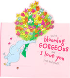 Valentine's Day Card for Him/Her/Partner - Elephant Design